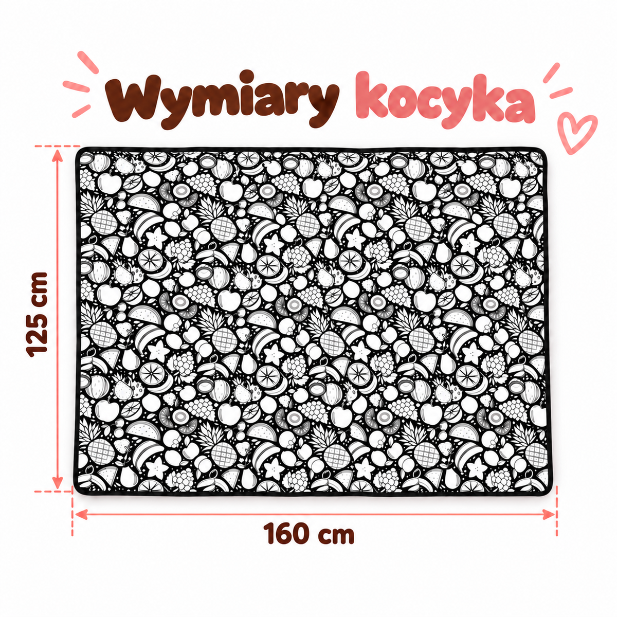 Tulimi™ Świąteczny Kocyk do Kolorowania