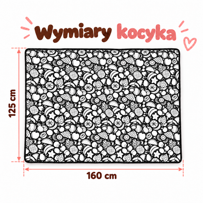Tulimi™ Świąteczny Kocyk do Kolorowania